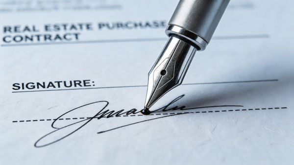 No Initials, No Escape: Why Every Word of Your APS Counts Real Estate Contract Signed
